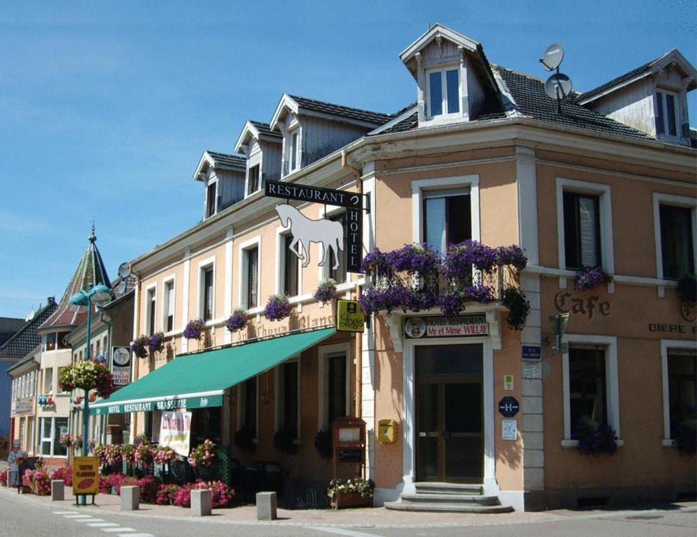 Au Cheval Blanc Hotel Saint-Amarin Eksteriør billede